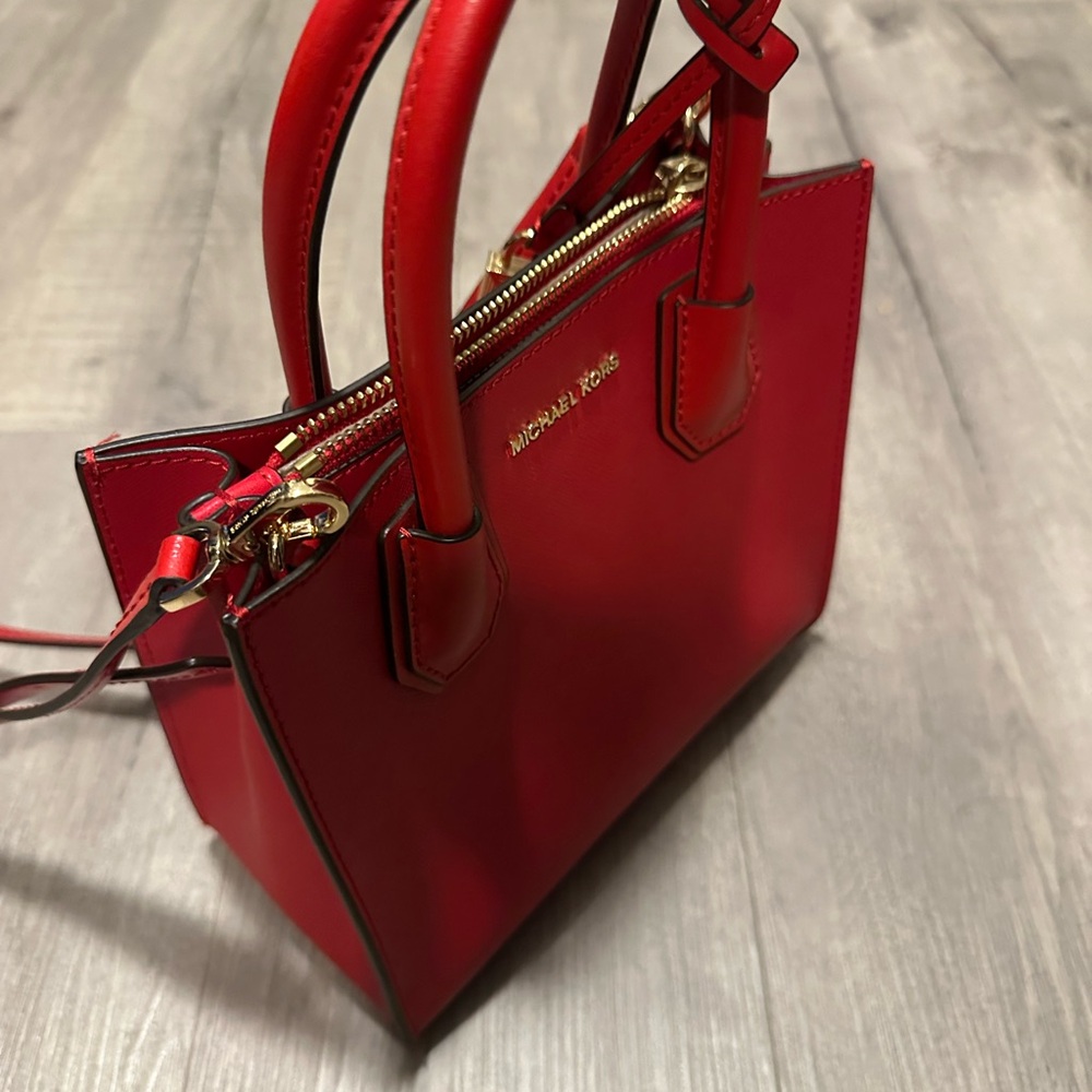 Michael Kors Scarlet Mini Bag with Gold Details